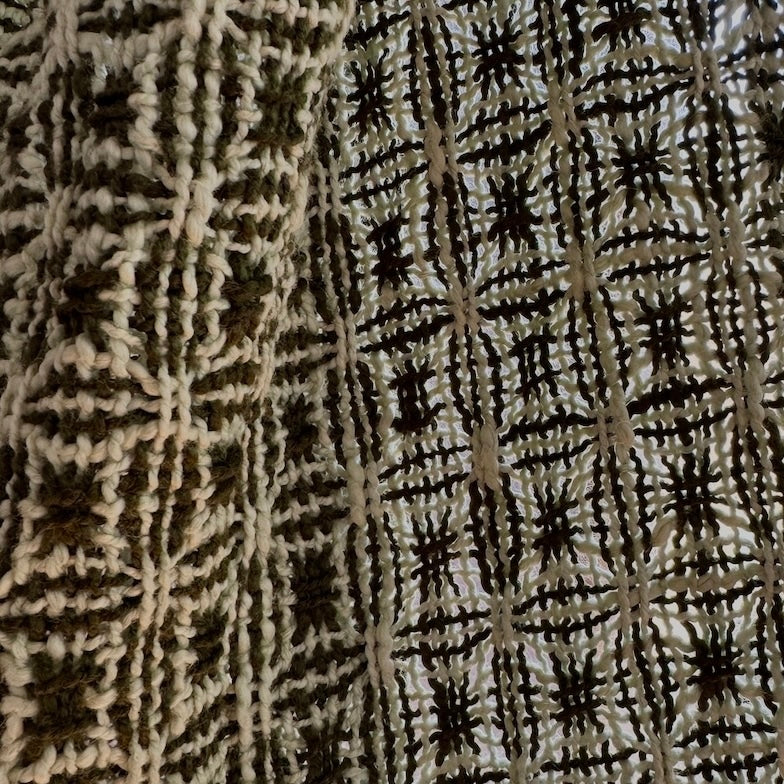 Color-and-Weave Lace Weave-Along Pattern