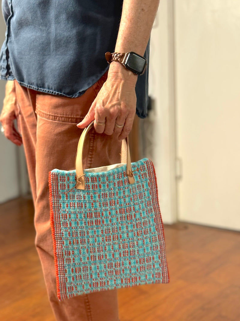 Block Party Tote or Runner Weave-Along Pattern