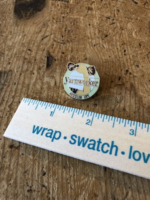Yarnworker Enamel Pin