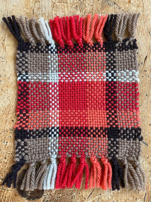 Doubleweave Colorwork Ruana With One Heddle Option: Winter 2021 Weave-Along