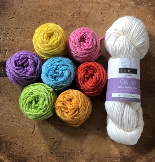 Mini Skein Log Cabin