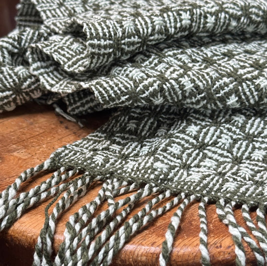 Color-and-Weave Lace Weave-Along Pattern