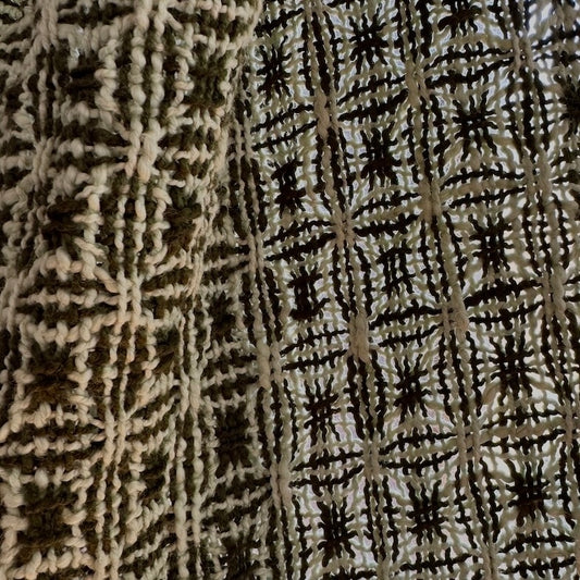 Color-and-Weave Lace Weave-Along Pattern