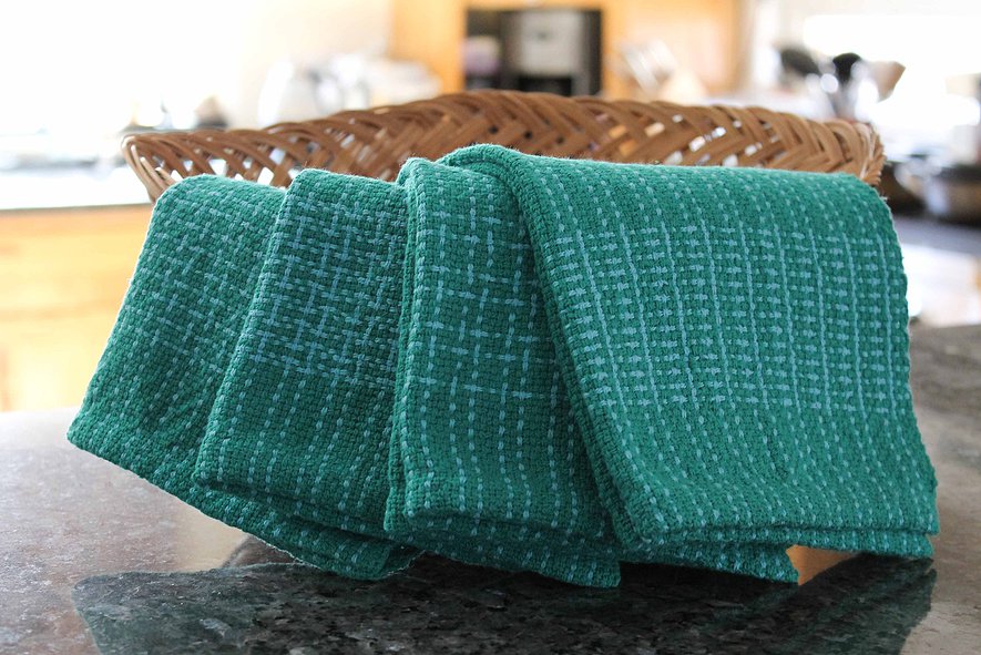 Color and Weave Towel handweaving pattern